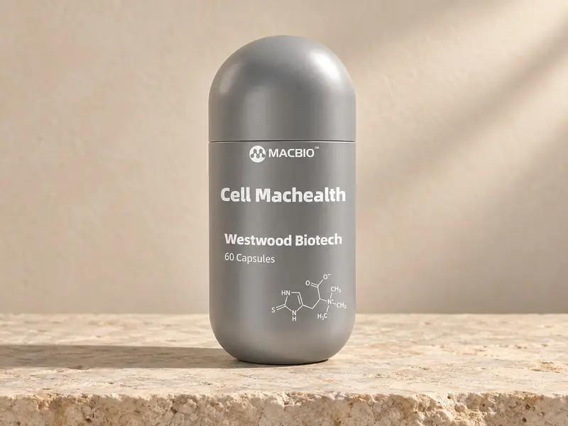 Cell Machealth Ergothioneine Complex bottle.