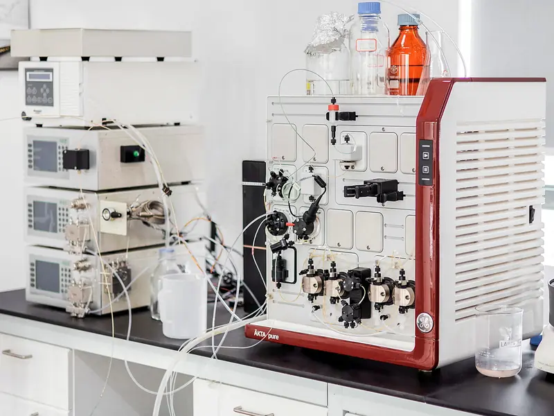 Preparative chromatography system, Zhoushan site.