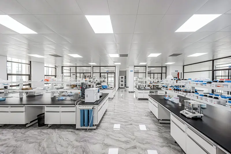 In-house analytical laboratory, Zhoushan site.