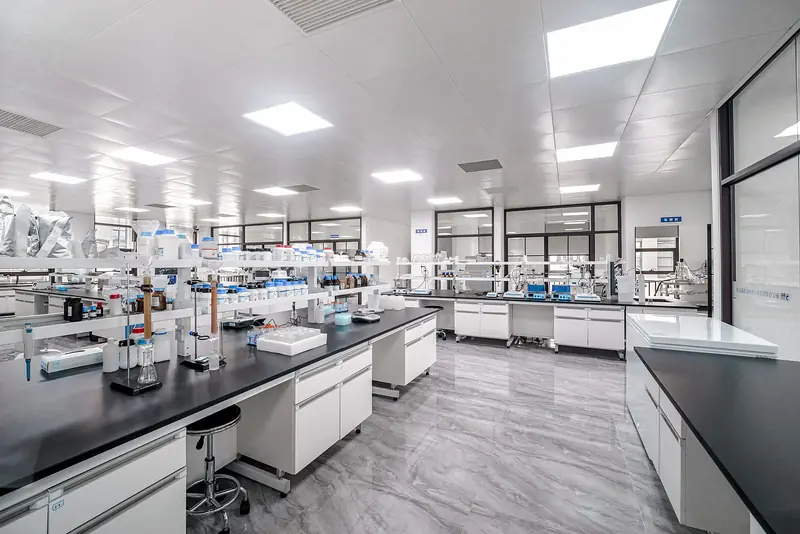 Sample preparation bench, Zhoushan site.